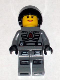 LEGO Minifigure-Space Police 3 Officer 9 - Female-Space / Space Police III-SP107-Creative Brick Builders